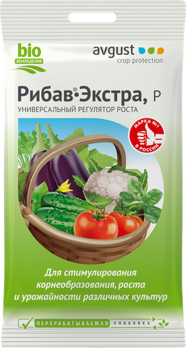 Стимулятор корнеобразования и роста AVGUST Рибав-Экстра, 1мл, фотография