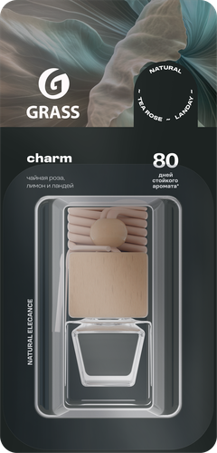 Ароматизатор автомобильный GRASS Charm, жидкий, 7мл, картинка