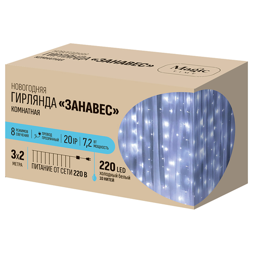 Электрогирлянда, фотография