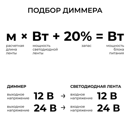 Диммер APEYRON 12В/24В, 288Вт/576Вт, 3 канала, 24А, IP20, ПДУ RF сенсорный, крупный план