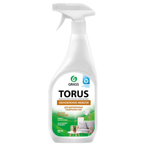 Очиститель полироль для мебели GRASS Torus, 600мл, фото