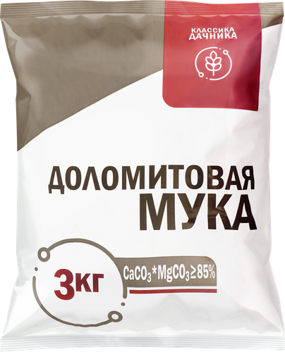 Удобрение НОВ-АГРО Мука известняковая (доломитовая) с комплексом микроэлементов, Арт. НА33, 3кг, детальное фото