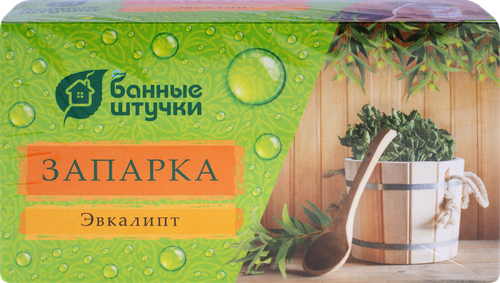 Запарка для бани и сауны БАННЫЕ ШТУЧКИ Листья эвкалипта, в фильтр-пакетах, Арт. 30017, 20х1,5г, детальное фото