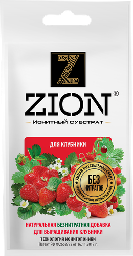 Субстрат ионитный для выращивания клубники ZION, Арт. S000011, 30г, вид