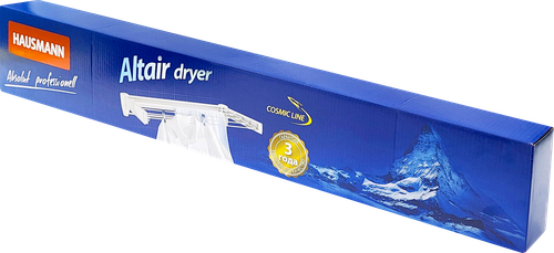 Сушилка для белья настенная HAUSMANN Altair 70, белая, 3,8м, Арт. HM-WS-D2A, картинка