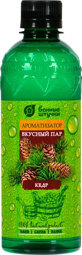 Ароматизатор для бани и сауны БАННЫЕ ШТУЧКИ Вкусный пар Кедр, Арт. 32224, 350мл, вид