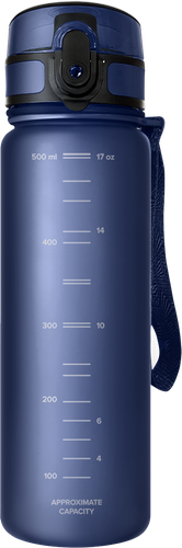 Бутылка-фильтр АКВАФОР Сити 500мл, темно-синяя, фото