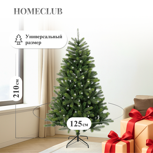 Искусственная ель Homeclub, Лесная, 762 ветки, 210×125см, изображение