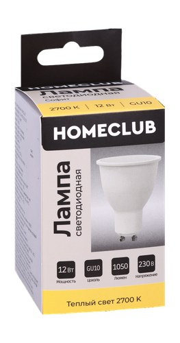 Лампа филаментная HOMECLUB Свеча 6Вт Е14 теплый свет, Арт. FIL-C35-6Е1427, вид