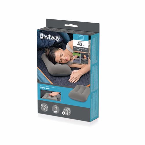 Подушка надувная BESTWAY 42x26x10см, Арт. 67121, крупный план