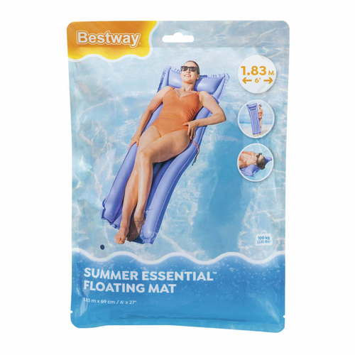 Матрас для плавания надувной BESTWAY 183x69см, Арт. 44007, картинка