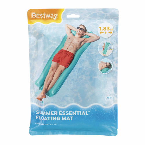 Матрас для плавания надувной BESTWAY 183x69см, Арт. 44007, картинка