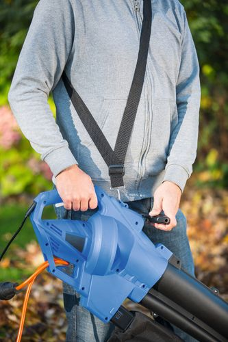 Воздуходувка-пылесос электрический LUX-TOOLS E-LS-3000/35, детальное фото