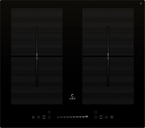 Индукционная варочная панель LEX EVI 640 F BL черная, картинка