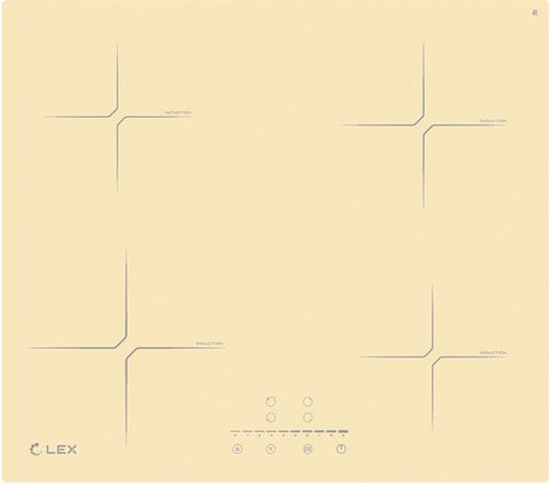Индукционная варочная панель LEX EVI 640-2 IV бежевая, детальное фото