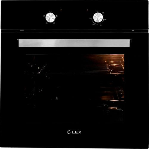 Шкаф духовой электрический LEX EDM 040 BLACK черный 60 см, фотография