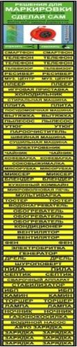 Маркировка REXXON № 2 6,5х60 см, детальное фото