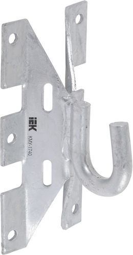 Крюк IEK КМУ-1740 196x104x94 мм серебряный, картинка