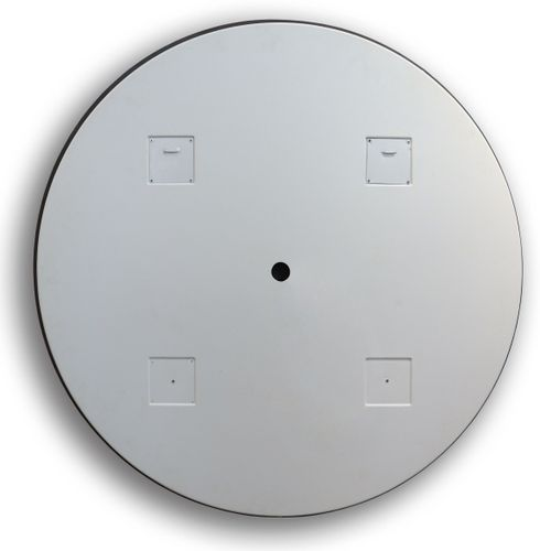 Зеркало саванна SILVER MIRROR LED круг D1000 мм, крупный план