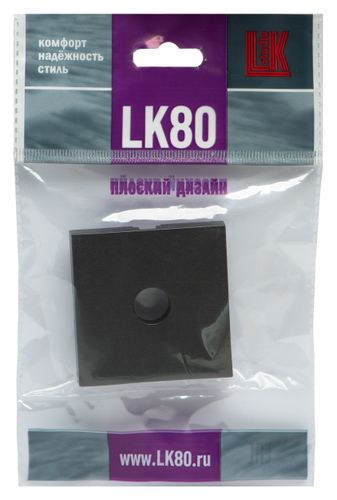 Накладка TV LK Studio LK80 845108 черная, изображение