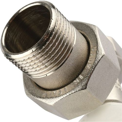Клапан для радиатора латунь угловой 3/4" STOUT SVRs с неподъемным шпинделем, вид