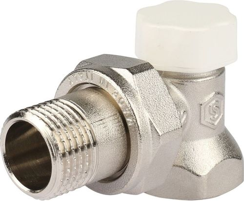 Клапан для радиатора латунь угловой 1/2" STOUT SVL, картинка