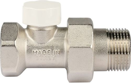 Клапан для радиатора латунь прямой 3/4" STOUT SVL, фотография