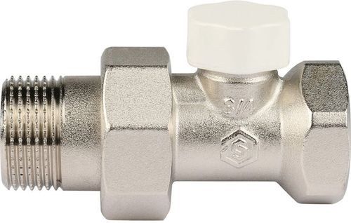 Клапан для радиатора латунь прямой 3/4" STOUT SVL, вид