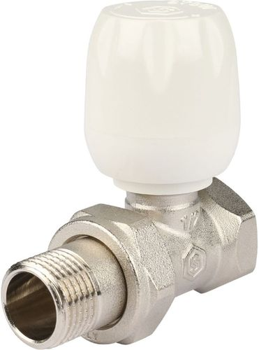 Клапан для радиатора латунь прямой 1/2" STOUT SVRs с неподъемным шпинделем, картинка