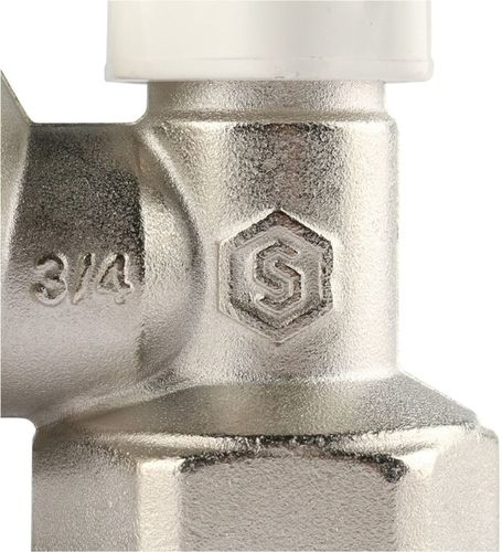 Клапан для радиатора латунь угловой 3/4" STOUT SVL, вид