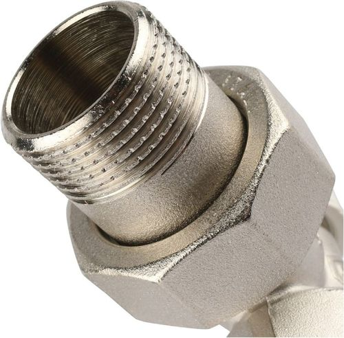 Клапан для радиатора латунь угловой 3/4" STOUT SVL, изображение