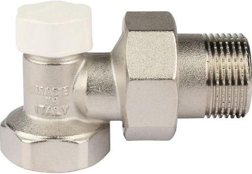 Клапан для радиатора латунь угловой 3/4" STOUT SVL, изображение