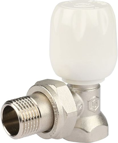 Клапан для радиатора латунь угловой 1/2" STOUT SVRs, фотография