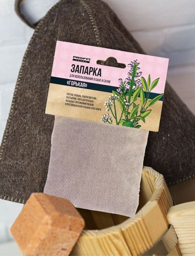Запарка Горькая PROFFI SAUNA для бани и сауны, изображение