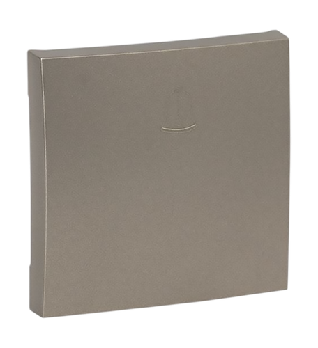 Панель лицевая кнопки звонка ВАЛЕНСИЯ 10А кашемир ESV10-L-026-40, картинка