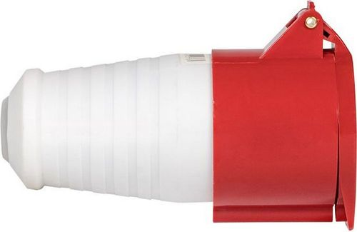 Розетка силовая EKF PROxima PS-225-32-380 красный, детальное фото