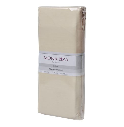 Пододеяльник сатин mona liza latte 175x210 см, детальное фото