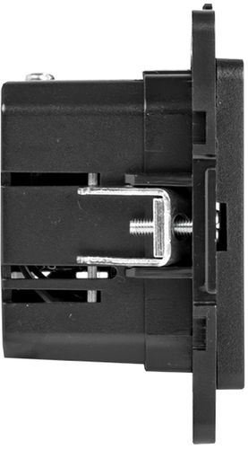 Розетка USB 2 поста EKF Стокгольм/PROxima черный, изображение