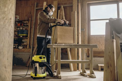 Пылесос KARCHER WD 3 P S V-17/4/20(1.628-190.0) 1000 Вт 17 л, крупный план