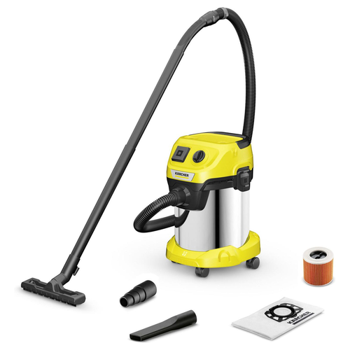 Пылесос KARCHER WD 3 P S V-17/4/20(1.628-190.0) 1000 Вт 17 л, изображение