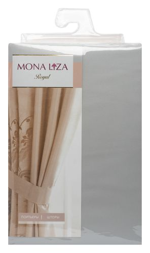 Штора портьерная Mona Liza МЛ706/3/Е200 270x200 см серая 1 шт, фотография