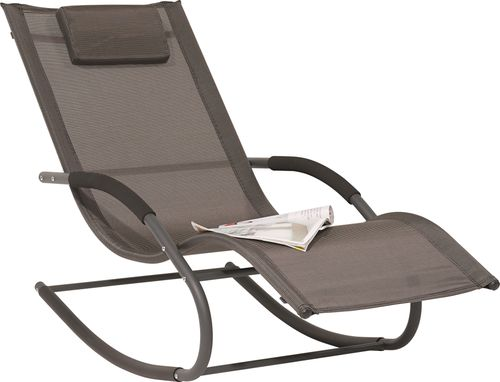 Шезлонг-качалка SANIBEL черный, Арт. 495858, вид