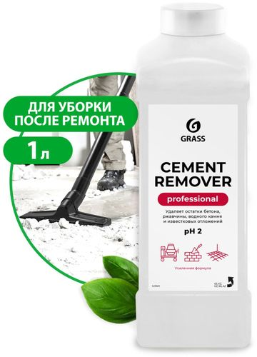 Средство для очистки после ремонта Grass Cement Remover 1000мл, фото
