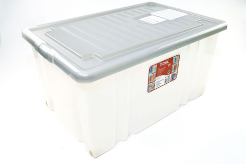 Ящик с крышкой д/хранения DAREL PLASTIC на колесах, картинка
