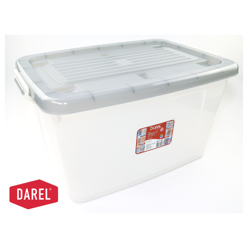 Ящик пластик Darel plastic 700x500x380 мм 75 л, изображение