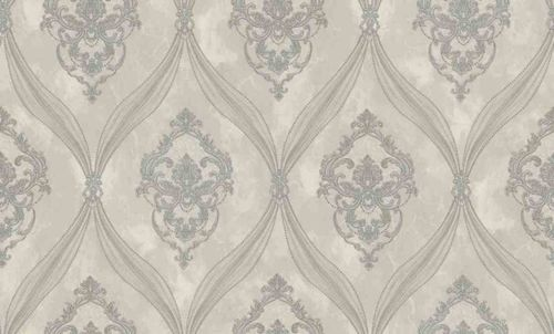 Обои Euro Decor Matilda Винил/флиз 7294-17 бежевый 1,06Х10,05м, крупный план