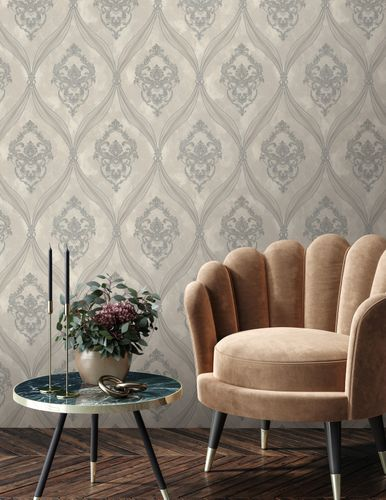 Обои Euro Decor Matilda Винил/флиз 7294-17 бежевый 1,06Х10,05м, вид