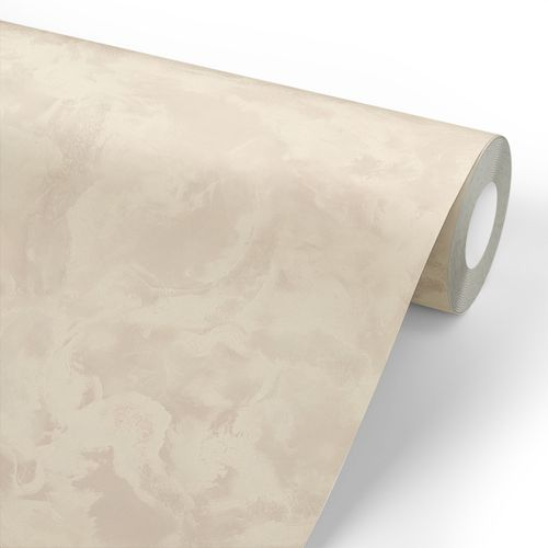 Обои EURO DECOR MINERAL Винил/флиз 7225-02 бежевый 1,06Х10,05м, вид