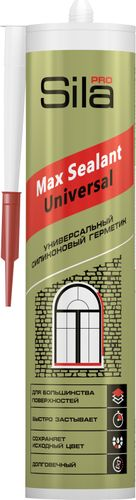 Герметик SILA PRO Max Sealant Universal силиконовый универсальный белый 280 мл, изображение