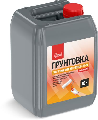 Грунтовка глубокого проникновения Старатели 10 л, вид